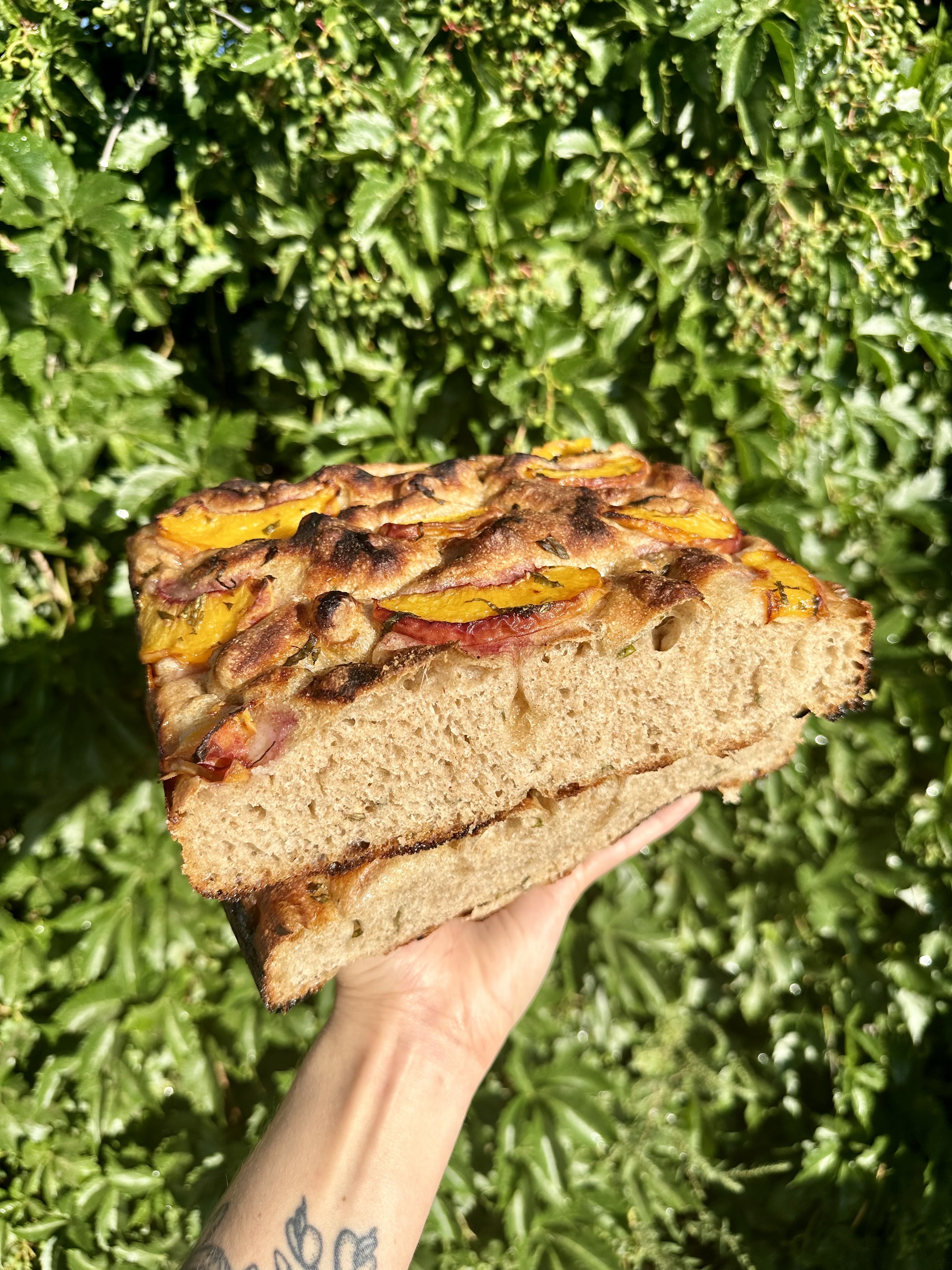 Sourdough Focaccia (rotating flavors)